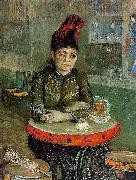 Vincent Van Gogh Agostina Segatori Sitting in the Cafe du Tamourin oil on canvas